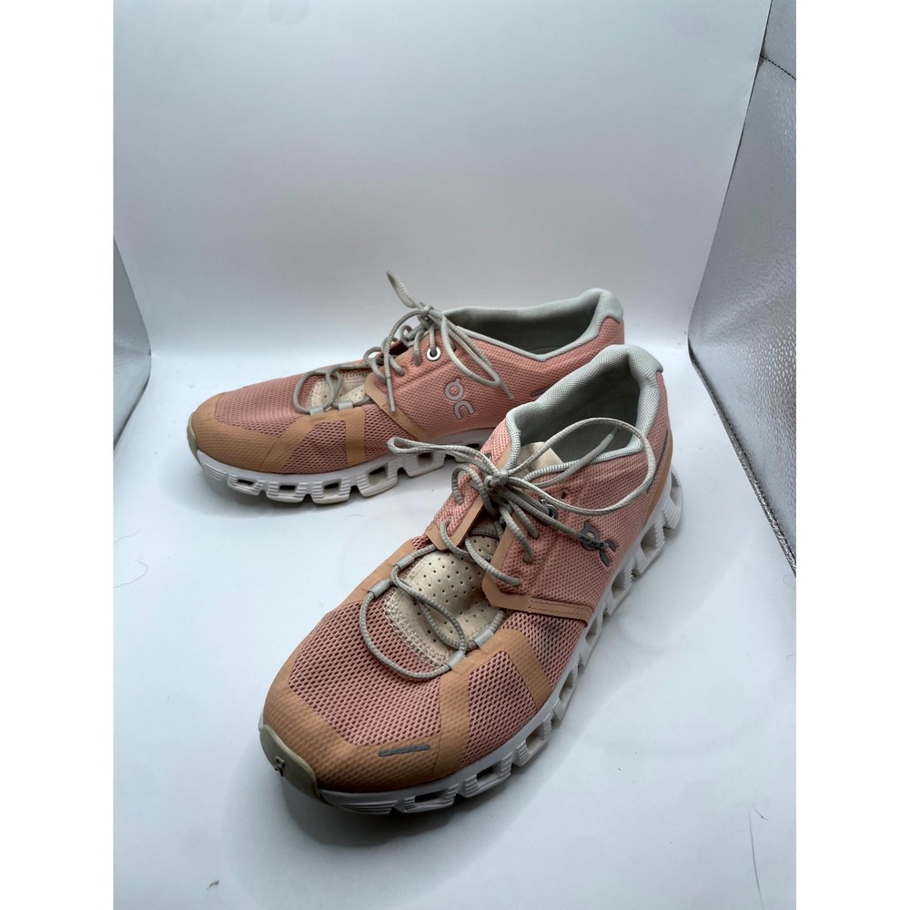 On Running Cloud 5 59.98556 Womens US 8.5 Sneakers Rose Shell Athletic Shoes